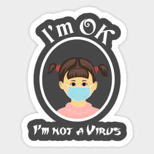 I'm ok Sticker